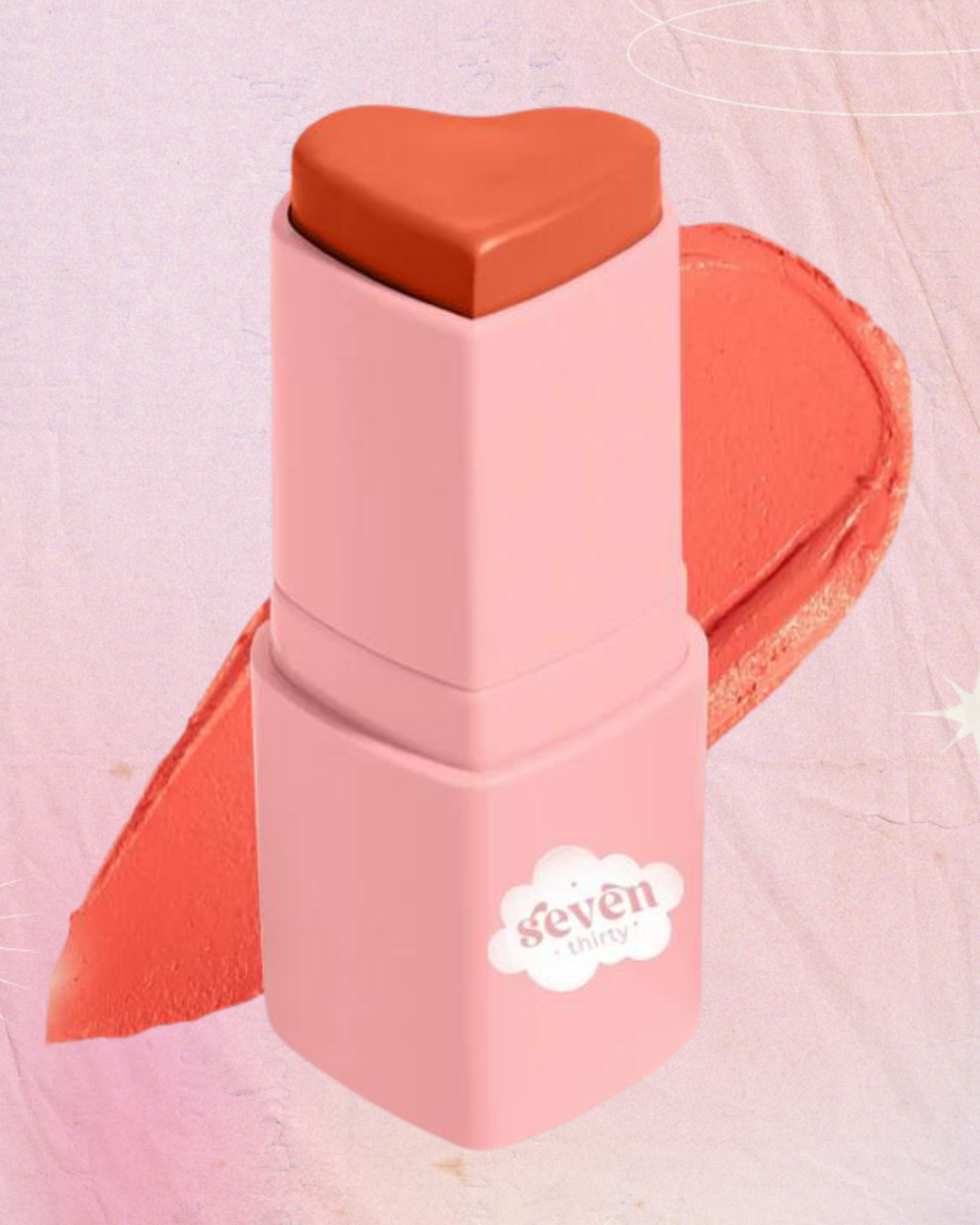 love flush cream lip & cheek stick - date