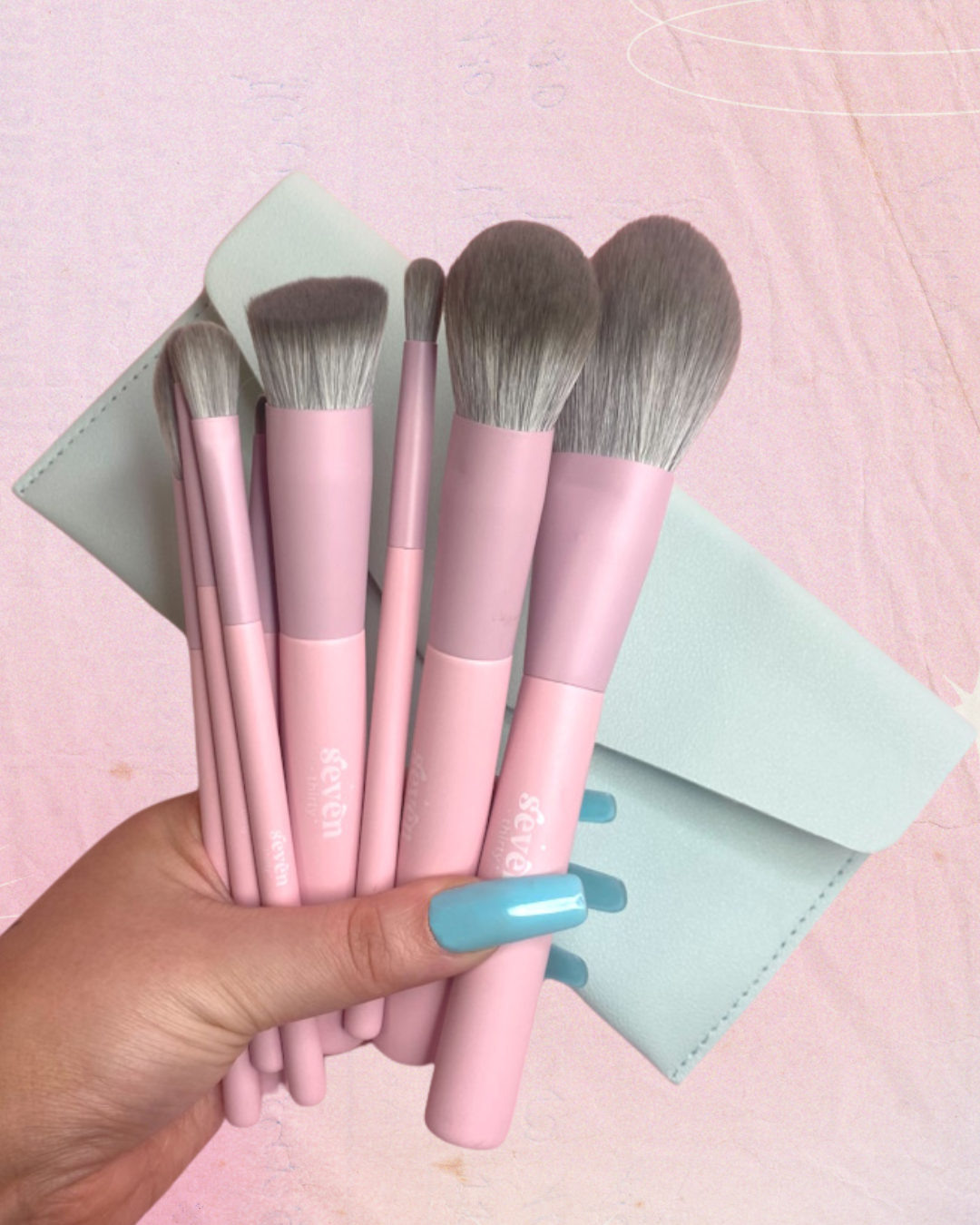 8 piece brush set