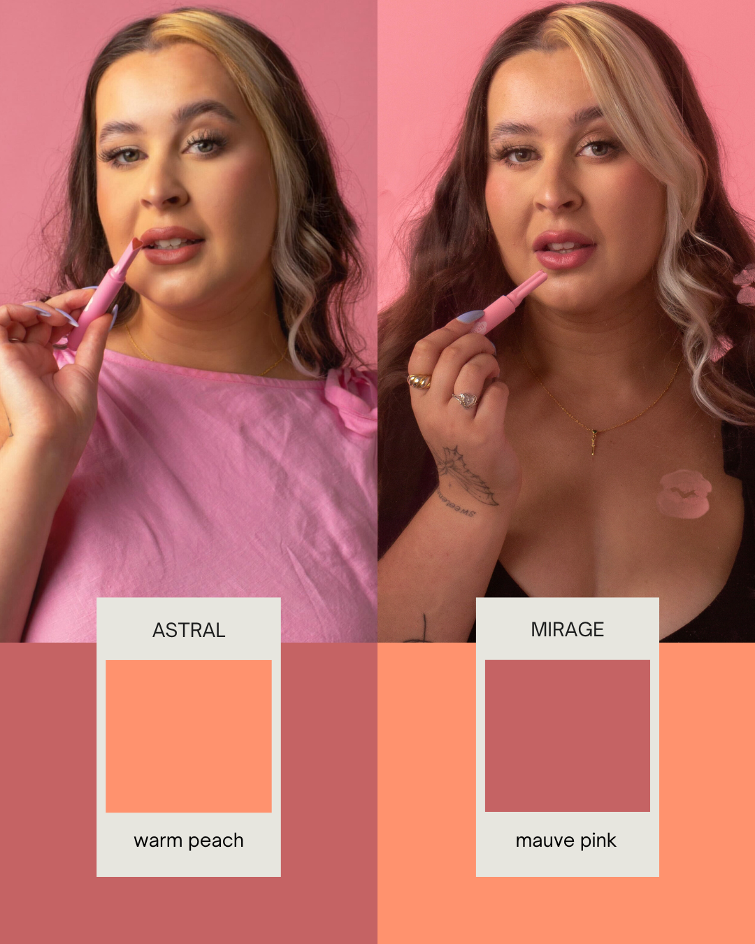 glossy lip balm stick - astral